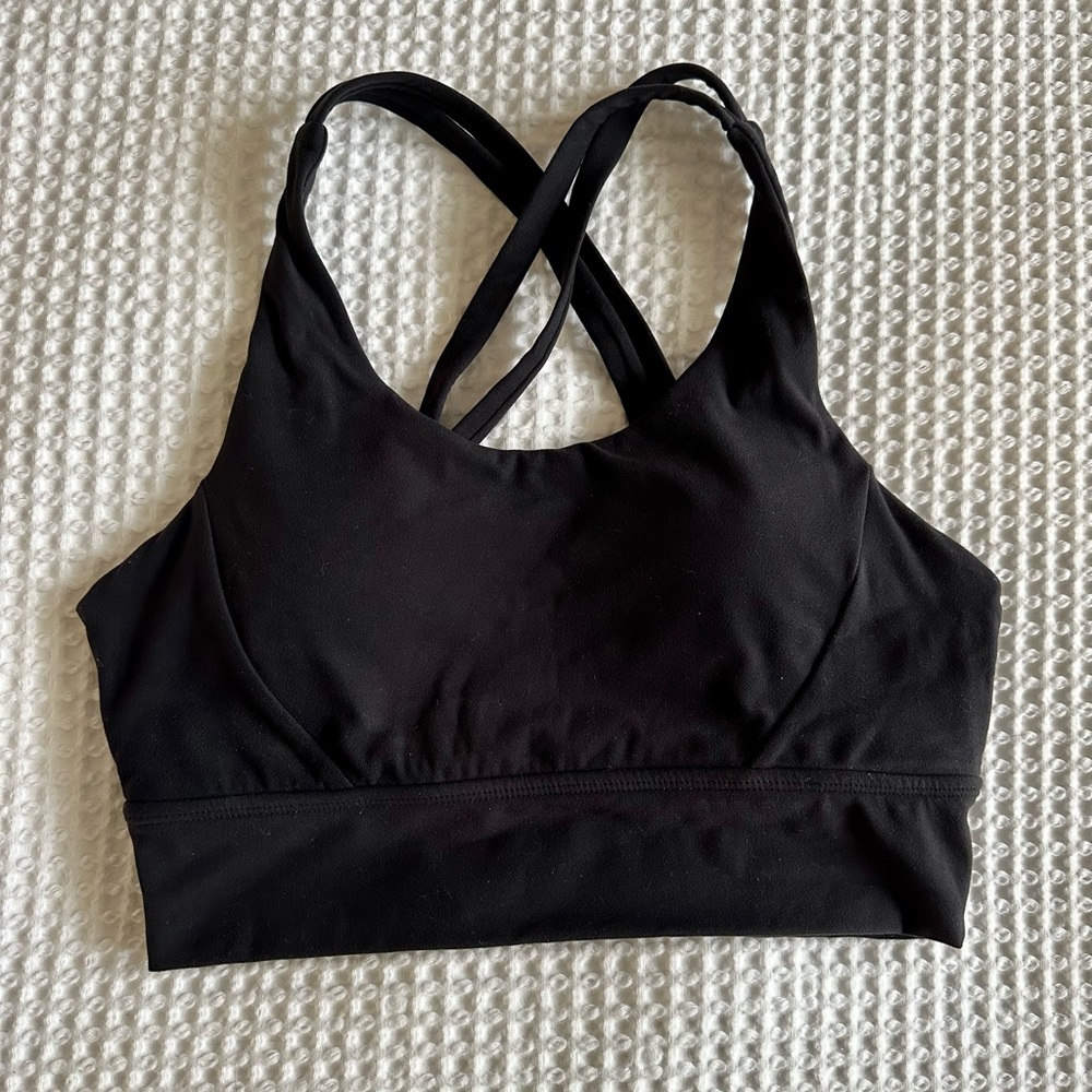 BuffBunny Rosa Sports Bra - Black